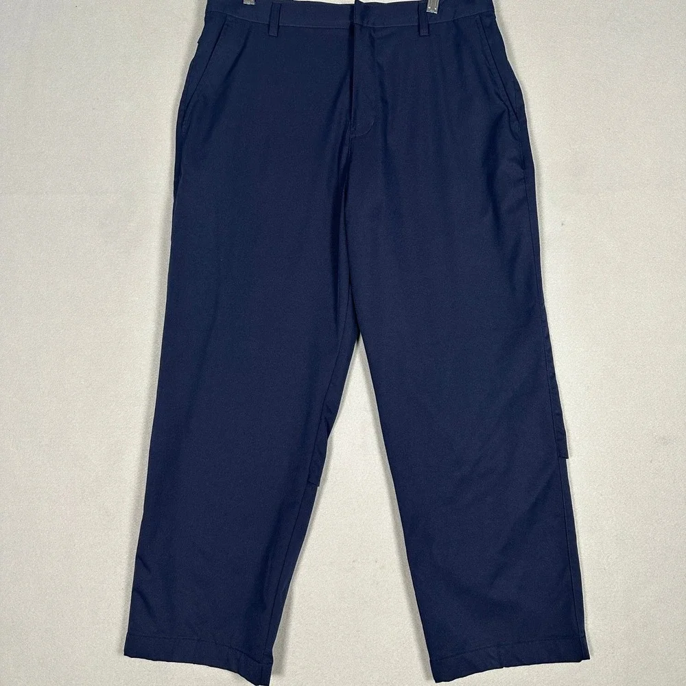 Adidas Golf Pants Mens 34x28 Clima Cool Stretch Blue Performance Vented